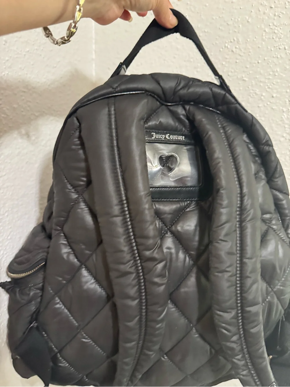 Juicy Couture quilted nylon